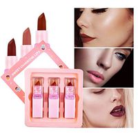 Elevin(TM) Matte Velvet Matte Lip Glaze Set Lip Gloss Lasting Non Cup Red Makeup