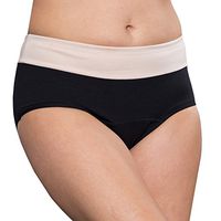 Fannypants Award Winning Balance Washable Incontinence Panty for Women (2XL, Black)