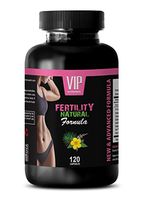 Woman Fertility Pills - Fertility Natural Formula - for Women's ONLY - folic Acid Women Vitamins - 1 Bottle 120 Capsules