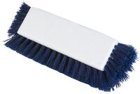 Carlisle 4042214 Sparta Hi-Lo Dual Surface Floor Scrub, Plastic Block, Blue Polypropylene Bristles, 10" L x 4-1/2" W x 3-1/2" H Block, 12" Overall Length (Case of 12)