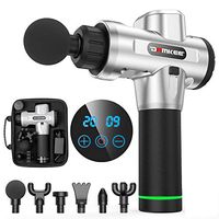 Massage Gun Professional Deep Tissue Massager Handheld Percussion Massage for Full Body Muscle Recovery and Pain Relief Device Electric Massagers for Neck and Back DamKee DK-01