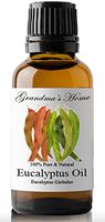 Grandma's Home Essential Oils - 100% Pure Therapeutic Grade (Eucalyptus, 30 mL)