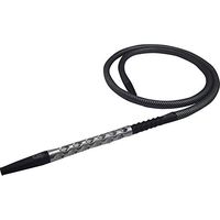 Pharaoh's Saber Carbon Silicone Hookah Hose 74.5" (Silver)