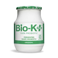 Bio-K Plus - Original Flavor, Drinkable Probiotics for Women & Men - Fermented Dairy Featuring 50 Billion Live and Active Bacteria, Gluten Free - Probiotic Shipped Cold (6) Bottles, 3.5 fl. oz.