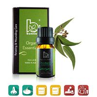 Eucalyptus Oil 10ml - Bonnie House Essential Oils – 100% Organic ACO and USDA Certified Organic, Therapeutic Grade and Aromatherapy Use for Massage, Diffuser, Air Humidifier, Gift Set and Kit