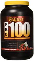 Mutant Pro 100– 100% Whey Protein Shake with No Hidden Ingredients – Comes in Delicious Gourmet Flavors – 908 g – Strawberries and Cream