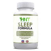 Sleep Formula Aid with Melatonin and Valerian.All Natural Sleep Formula, Wake Up and Feel Refreshed,Relieves Insomnia Fast!.