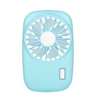 Camera Mini Handheld Personal Fan Rechargeable,USB Portable Adjustable Rechargeable USB Fans Travel Cooler with 2 Speed(Blue)