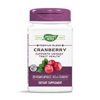 Nature's Way Premium Potency Standardized Cranberry 90% Fruit Solids, 400 mg per serving, 120 VCaps