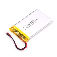 YDL 3.7V 2000mAh 654065 Lipo Battery Rechargeable Lithium Polymer ion Battery Pack with JST Connector
