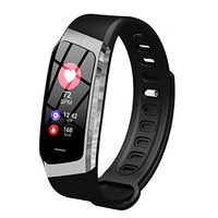 Fitness Tracker HR Activity Tracker with Heart Rate Monitoring Watch IP 68 Waterproof Smart Bracelet with Calorie Counter Watch Pedometer Sleep Monitoring Children Women's Men