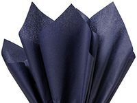 24 Gift Grade Tissue Paper Sheets - 20 x 30" Soft fold Packed Choose Color (Navy Blue)
