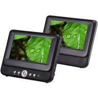 Sylvania 9-Inch Dual Screen Portable DVD Player with USB/SD Card Reader (Certified Refurbished)