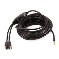 TruDx - 32ft 2 Port USB 2.0 A Male to A Female Active Extension / Repeater Cable