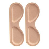 4 Pair Heel Cushions Padded Heel Grips Care Heel Snugs Heel Liners Apricot(D)