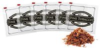 APQ Pack of 50 Slider Zip Lock Tobacco Bags 6.5 x 6. Heavy Duty Plastic Bags 6 1/2 x 6, Thickness 4 Mil. Slider Top Closure Polyethylene Bags for Storing and Transporting. Printed"Fine Tobacco".