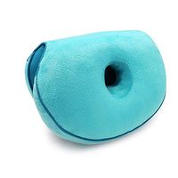 DPS&RXX Autiful Hip Pads, Folding Cushions, Ischial Cushions, Suitable for Lower Back, Hamstrings, Hip Pain Relief - Home, Office, Car Memory Foam Latex Cushion,Blue