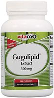 Vitacost Guggul Extract Featuring Gugulipid -- 500 Miligram - 100 Capsules