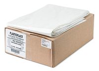 Plasticplace 55-60 Gallon Trash Bags │ 1.2 Mil │ Clear Heavy Duty Garbage Can Liners │ 38” x 58” (100Count)