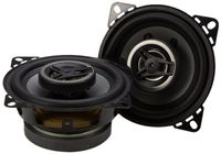 Crunch CS4CX 4-Inch Full-Range Coaxial Car Speakers, Black