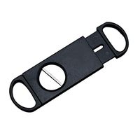 Cigar Cutter, Franterd Black Guillotine Cigar Scissors Black Pocket Scissors