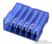 TE CONNECTIVITY / AMP 3-643815-6 WIRE-BOARD CONNECTOR RECEPTACLE, 6POS, 2.54MM (5 pieces)