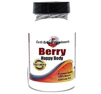 Berry Happy Body * 200 Capsules 100% Natural - by EarhNaturalSupplements