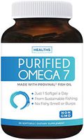 Purified Omega 7 Oil - Provinal Omega 7 (Non-GMO) All The Palmitoleic Acid EE Your Body Needs – Made from Peruvian Anchovy Fish - High Potency One Month Supply - 30 Softgels