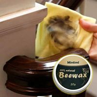 Wood Seasoning Beewax Complete Solution Furniture Beewax Care for Wood Cleaner & Polish, Wear Resistant 20/200g (20g)