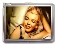 Marilyn Monroe Cigarette Case Lighter or Wallet Business Card Holder