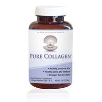 Pure Collagen Anti-Aging Hydrolyzed Powder Type 1 and 3 Collagen Peptides for Skin Health Increase Skin Elasticity Decrease Depth of Wrinkles Pearl of Collagen Products Supplement