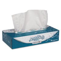 Angel Soft 48560 Facial Tissue, 7-2-5-Inch x8-4/5-Inch, 125 Shts/BX, 30 BX/CT, WE