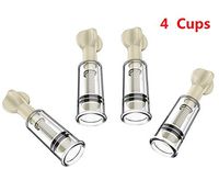 FINEVER 4Cup Vacuum Suction Cup Therapy Twist Cup Full Body Massager Massage Sucker