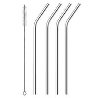 Stainless Steel Drinking Straws, Alotpower Extra Long 10.5" Drinking Straws for 30 oz Tumbler and 20 0z Tumbler, Fits RTIC Tumbler, Fits All Yeti Ozark Trail SIC & RTIC Tumblers