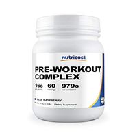 Nutricost Pre-Workout Complex Powder Blue Raspberry (60 Serv)