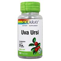 Solaray Uva Ursi Capsules, 460 mg, 100 Count