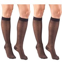 Truform Compression 15-20 mmHg Sheer Knee High Stocking