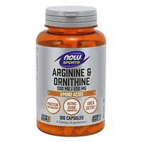 NOW Sports - Arginine & Ornithine 500/250-100 Capsules by NOW