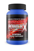 Glutamine PowerX for Men Boost Free Testosterone with L-glutamine and Support Stamina, Libido, Endurance, Vitality