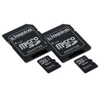 Samsung GALAXY CORE PRIME Cell Phone Memory Card 2 x 16GB microSDHC Memory Card with SD Adapter (2 Pack)