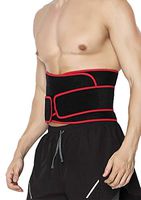 FakeFace Unisex Adults Compression Waist Trimmer Belt Kidney Binder Breathable Adjustable Neoprene Back Lumbar Support Brace Weight Loss Ab Wrap Slimming Band Sports Waistband