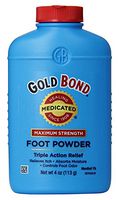 Gold Bond Foot Powder Medicated 4 Ounce (118ml)