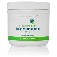 Magnesium Malate Powder | Provides 500 mg of Magnesium Malate as Dimagnesium Malate Per Serving | Physician Formulated | Seeking Health