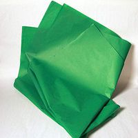 480 Sheets New Festive Green Wrapping Tissue Paper