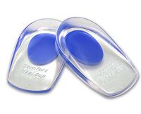 2PCS of Silicone Heel Pad Cup Inserts Feet Care