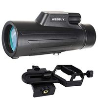 22MM Large Diameter Eyepiece 8 X 42 Handheld HD Range of View Monocular Telescope with Universal Smartphone Adapter