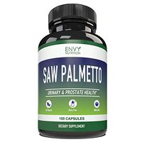 Saw Palmetto Supplement - Prostate & Urinary Health Pills for Healthy Urination, DHT Blocker Support and Hair Loss Prevention - 100 Capsules.