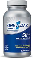 One-A-Day Men's 50+ Healthy Advantage Multivitamins 100 ea (Pack of 2)