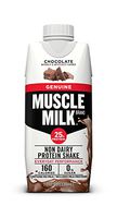 Muscle Milk Genuine Protein Shake, Chocolate, 25g Protein, 11 FL OZ, 12 Count