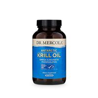 Dr. Mercola, Antarctic Krill Oil, 90 Servings (180 Capsules), Support a Healthy Heart, Overall Joint Comfort and Immune Function, MSC Certified, Non GMO, Soy-Free, Gluten Free